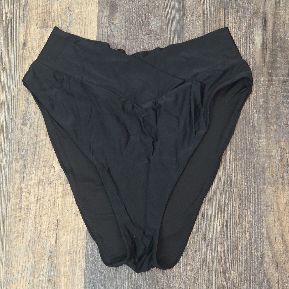Aerie Black Bikini Bottom